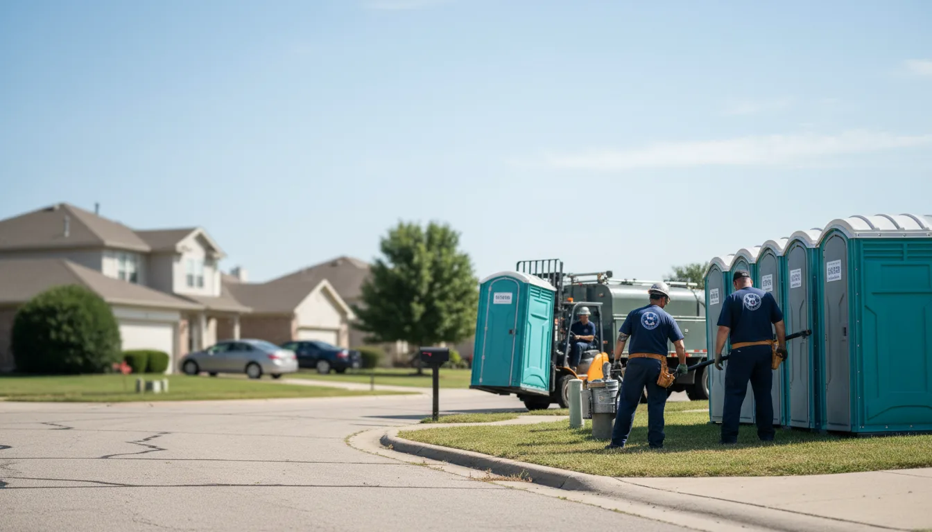 Porta Potty Rental in Tucker, AR near me